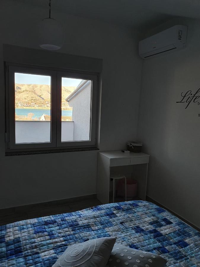 Apartment Villa Franci Đảo Pag Ngoại thất bức ảnh
